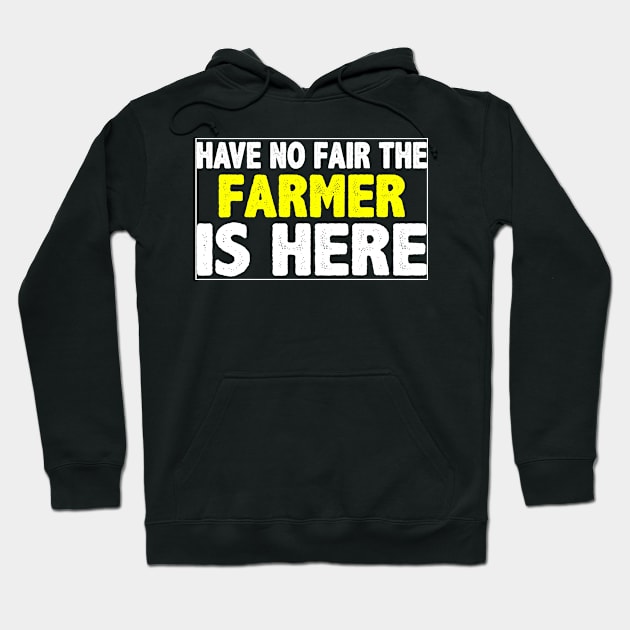 have no here the farmer is here Hoodie by mdshalam